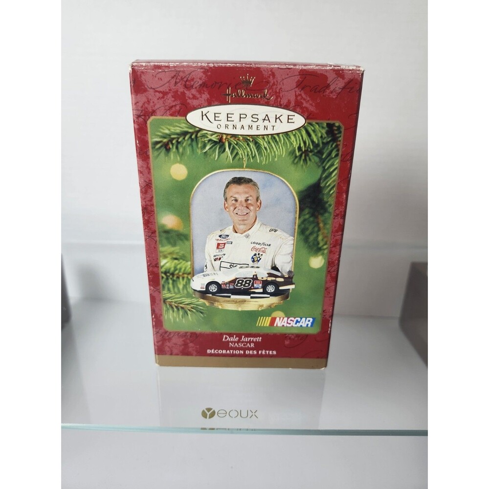 2001 Hallmark Keepsake Christmas Ornament Nascar Dale Jarrett 88 UPS